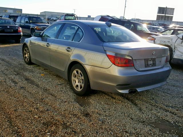 WBANA53594B852006 - 2004 BMW 525 I GRAY photo 3