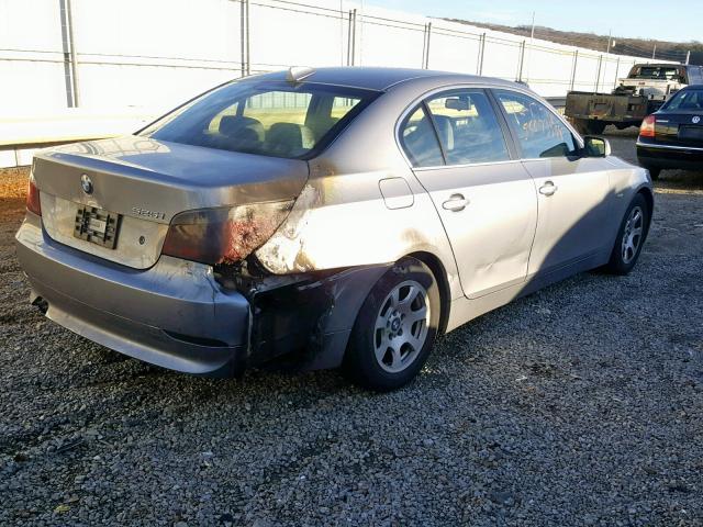 WBANA53594B852006 - 2004 BMW 525 I GRAY photo 4