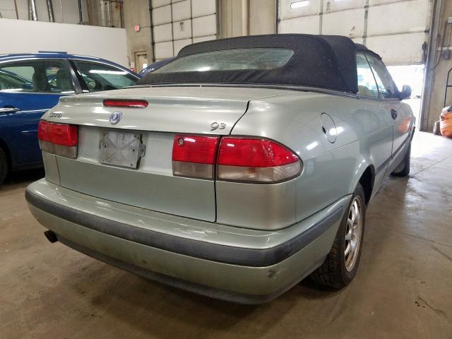 YS3DD78H9Y7001846 - 2000 SAAB 9-3 GREEN photo 4