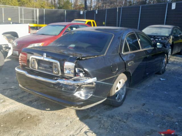 1LNHM86S42Y712462 - 2002 LINCOLN LS BLACK photo 4
