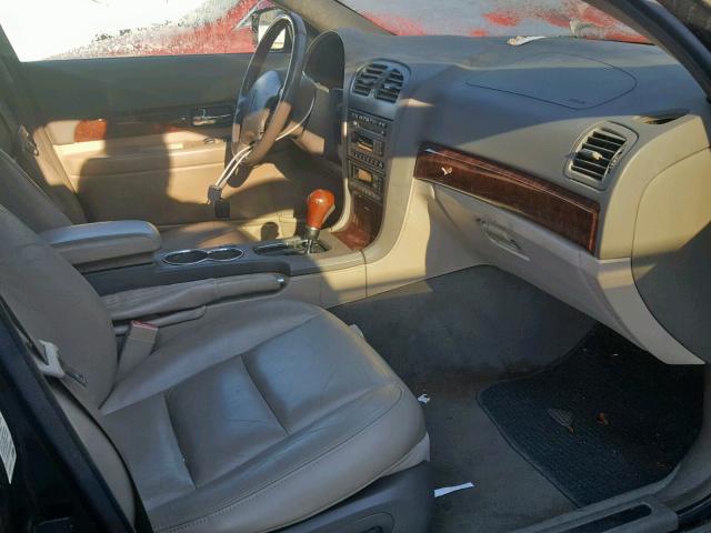 1LNHM86S42Y712462 - 2002 LINCOLN LS BLACK photo 5