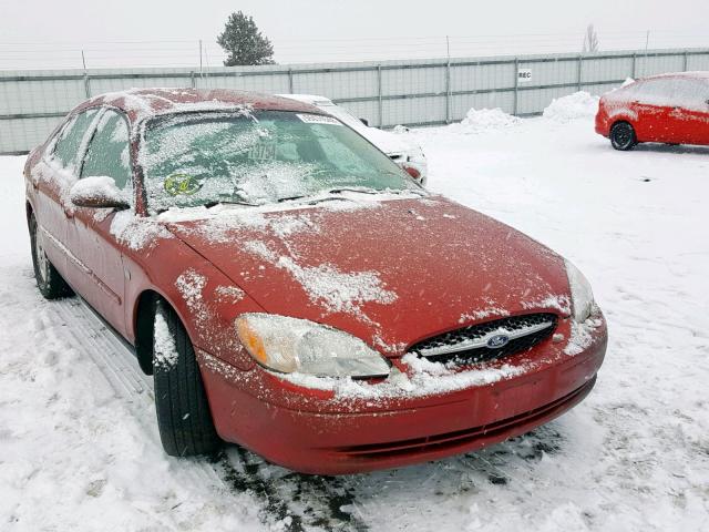 1FAFP55SXYA112152 - 2000 FORD TAURUS SES RED photo 1