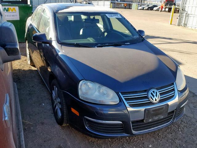 3VWST81K56M757073 - 2006 VOLKSWAGEN JETTA TDI BLUE photo 1