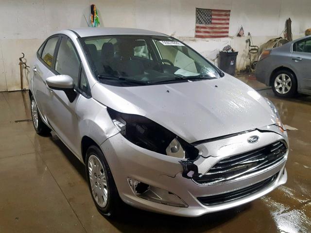 3FADP4AJ8GM142881 - 2016 FORD FIESTA S SILVER photo 1