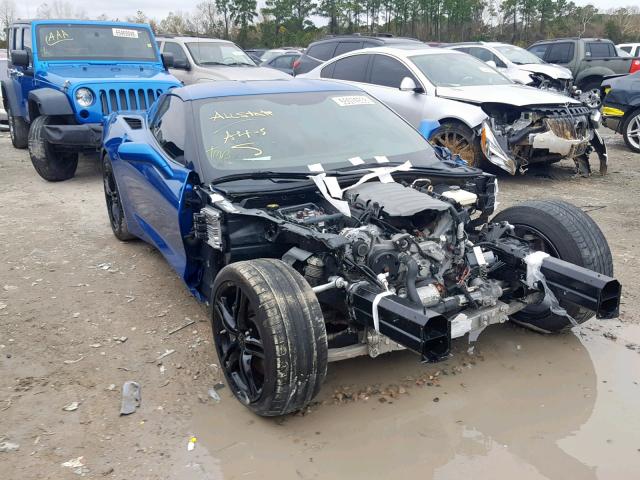 1G1YA2D77G5123335 - 2016 CHEVROLET CORVETTE S BLUE photo 1