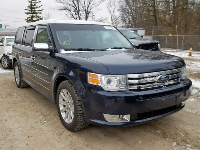 2FMGK5DC1ABA39007 - 2010 FORD FLEX LIMIT BLUE photo 1