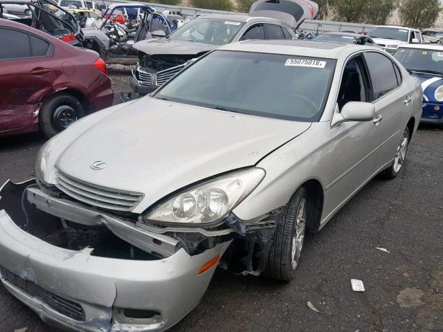 JTHBF30G925027871 - 2002 LEXUS ES 300 SILVER photo 2