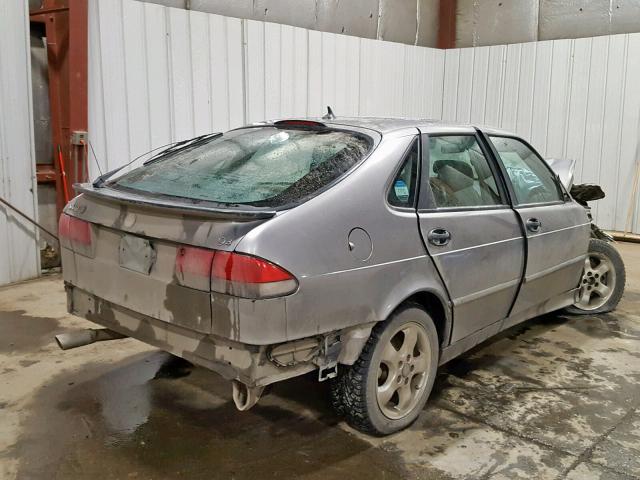 YS3DF55K412059543 - 2001 SAAB 9-3 SE GRAY photo 4