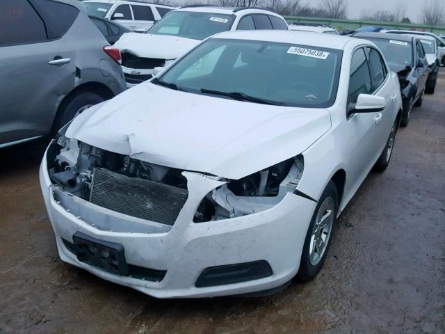 1G11C5SA8DF242318 - 2013 CHEVROLET MALIBU 1LT WHITE photo 2