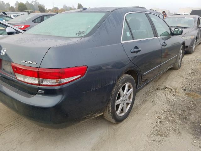 1HGCM66824A021189 - 2004 HONDA ACCORD EX CHARCOAL photo 4