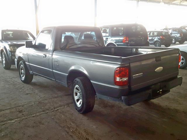 1FTYR10D26PA53140 - 2006 FORD RANGER CHARCOAL photo 3