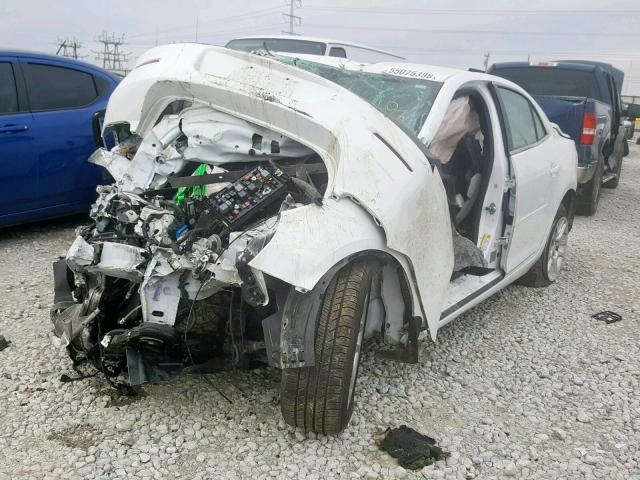 1G11C5SL4FF222183 - 2015 CHEVROLET MALIBU 1LT WHITE photo 2