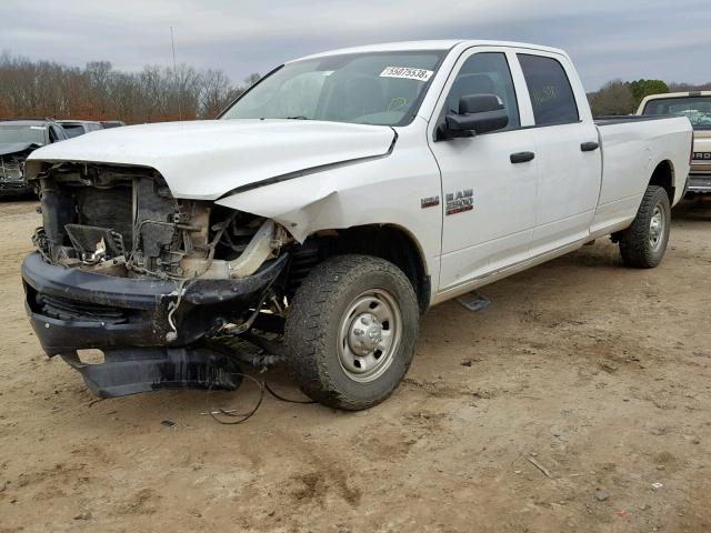 3C6TR4HT5EG174844 - 2014 RAM 2500 ST WHITE photo 2