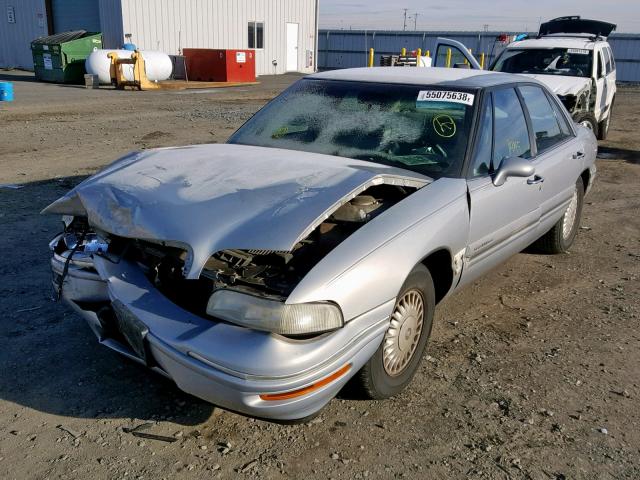 1G4HR52K4VH582676 - 1997 BUICK LESABRE LI SILVER photo 2