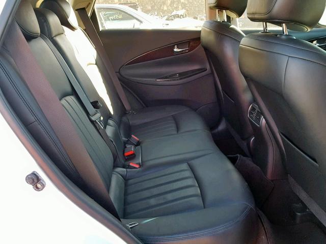 JN1AJ0HRXAM753441 - 2010 INFINITI EX35 BASE WHITE photo 6