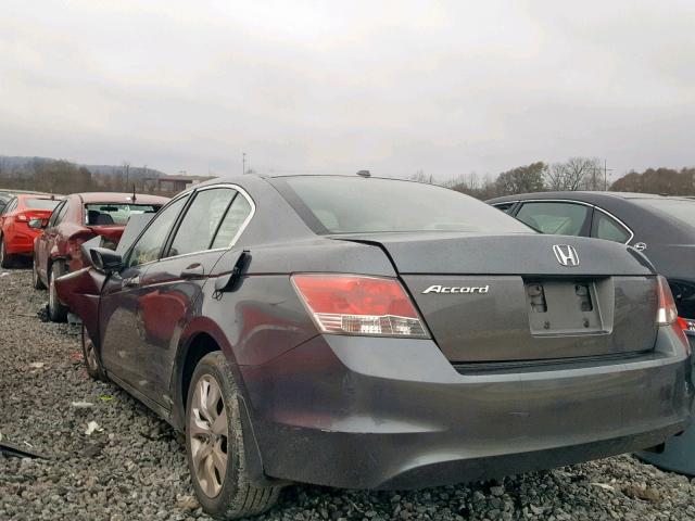 1HGCP26868A116263 - 2008 HONDA ACCORD EXL GRAY photo 3