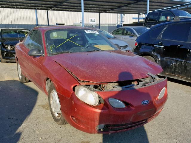 3FAKP1137XR111891 - 1999 FORD ESCORT ZX2 RED photo 1