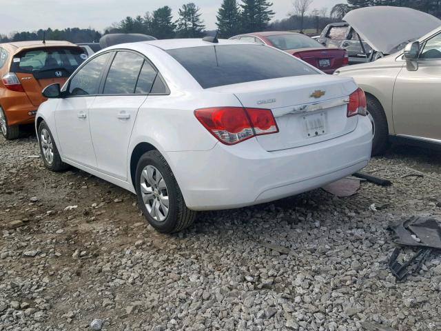 1G1PA5SG5F7287556 - 2015 CHEVROLET CRUZE LS WHITE photo 3