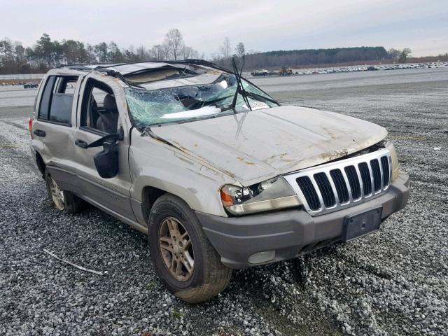 1J8GX48S23C509929 - 2003 JEEP GRAND CHER GOLD photo 1