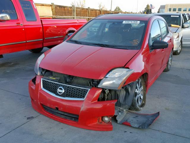 3N1AB6APXCL740629 - 2012 NISSAN SENTRA 2.0 RED photo 9