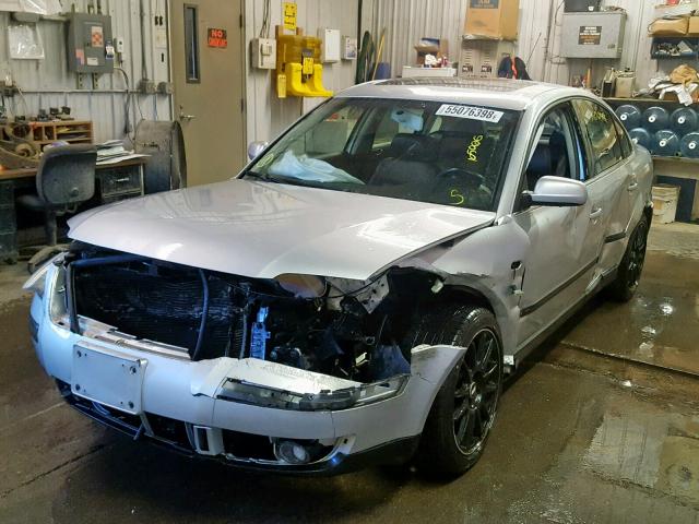 WVWPD63B53P390866 - 2003 VOLKSWAGEN PASSAT GLS SILVER photo 2