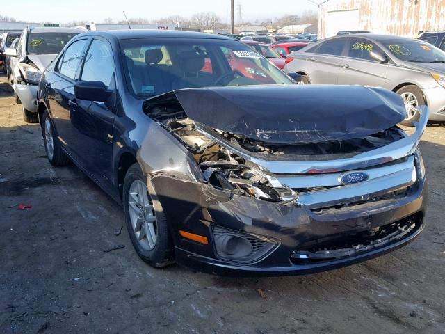 3FAHP0GA3BR231593 - 2011 FORD FUSION S BLACK photo 1