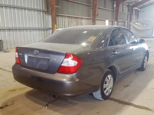 4T1BE32K03U671915 - 2003 TOYOTA CAMRY LE GRAY photo 4