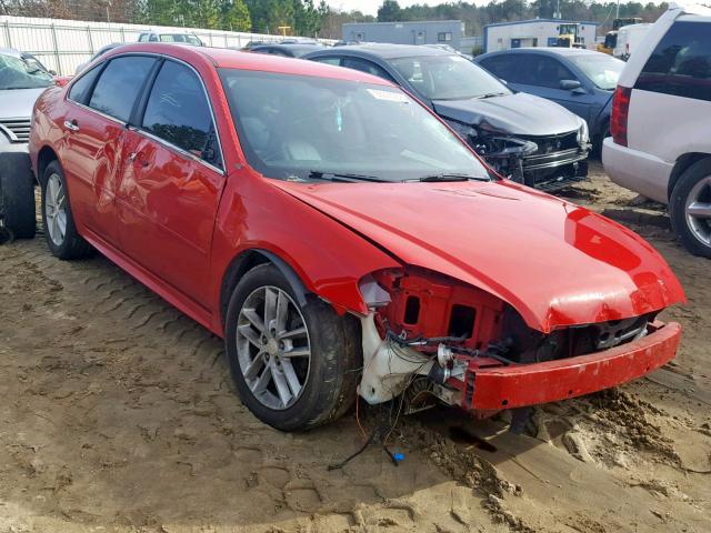 2G1WC5E33D1168364 - 2013 CHEVROLET IMPALA LTZ RED photo 1