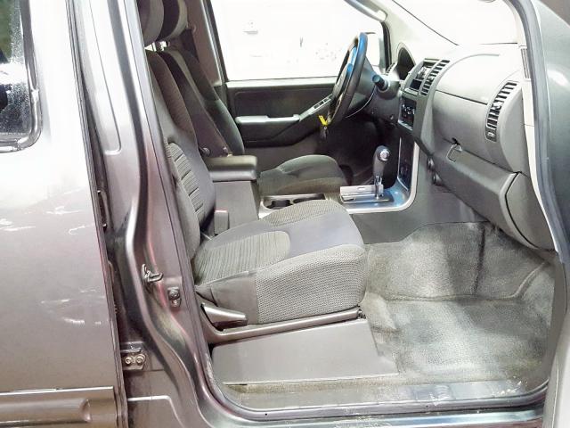 5N1AR18W05C732347 - 2005 NISSAN PATHFINDER CHARCOAL photo 5