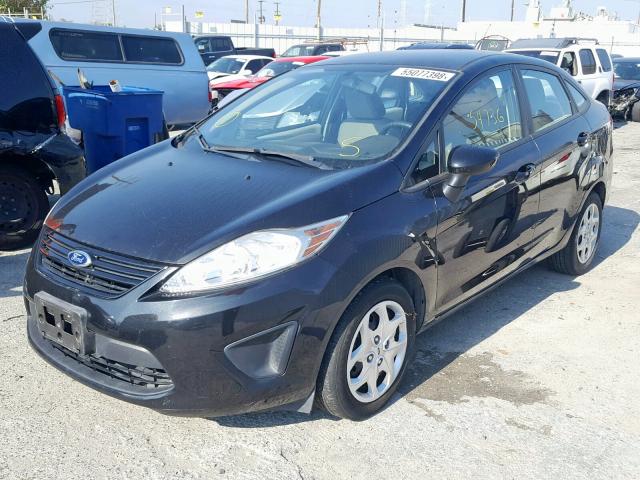 3FADP4AJ2DM132374 - 2013 FORD FIESTA S BLACK photo 2