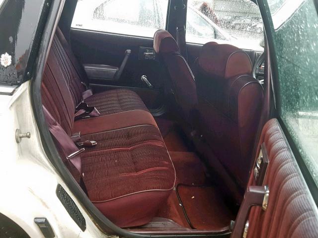 1G3AJ51W3KG336821 - 1989 OLDSMOBILE CUTLASS CI WHITE photo 6