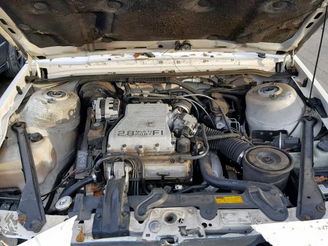1G3AJ51W3KG336821 - 1989 OLDSMOBILE CUTLASS CI WHITE photo 7