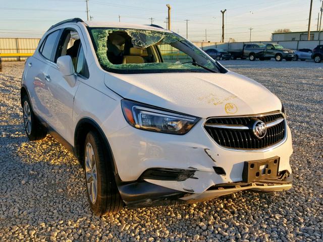 KL4CJASB1JB677380 - 2018 BUICK ENCORE PRE WHITE photo 1