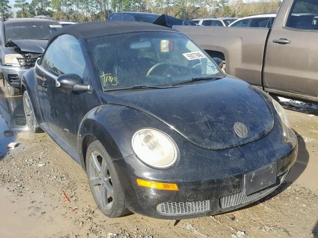 3VWRF31YX9M403857 - 2009 VOLKSWAGEN NEW BEETLE BLACK photo 1