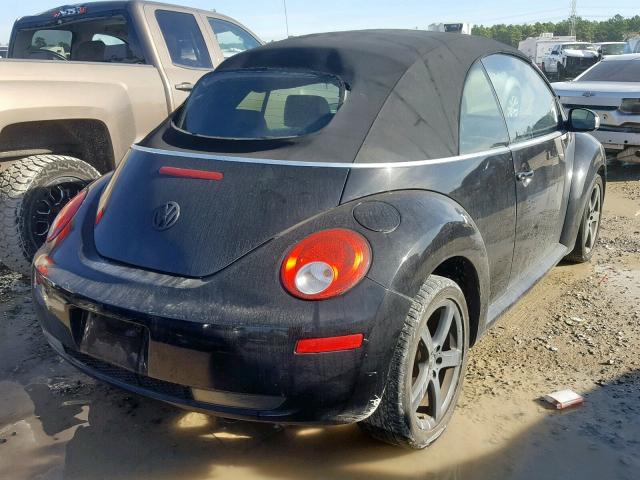 3VWRF31YX9M403857 - 2009 VOLKSWAGEN NEW BEETLE BLACK photo 4