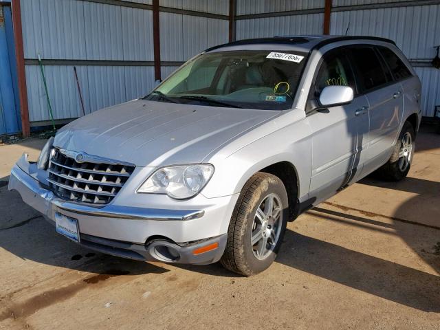 2A8GF68X37R224521 - 2007 CHRYSLER PACIFICA T SILVER photo 2