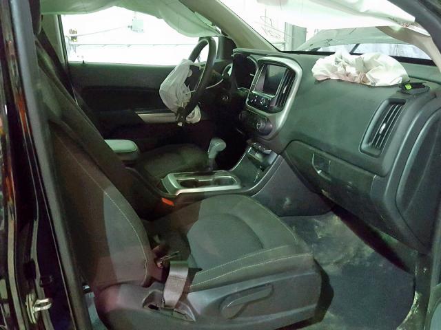1GCGTCEN1K1117529 - 2019 CHEVROLET COLORADO L BLACK photo 5