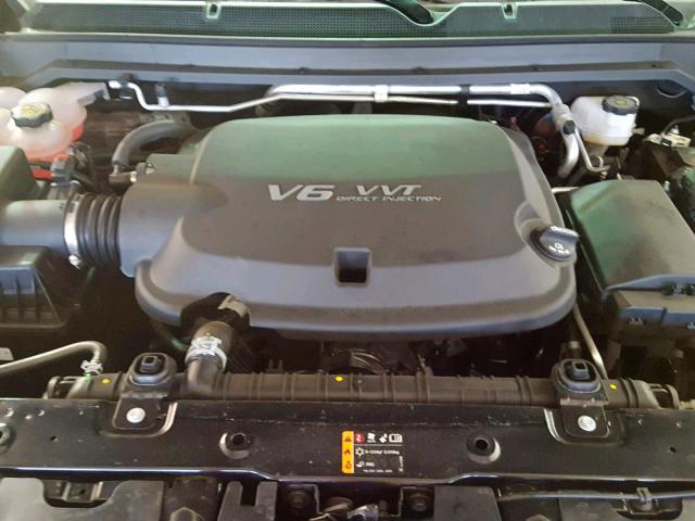 1GCGTCEN1K1117529 - 2019 CHEVROLET COLORADO L BLACK photo 7