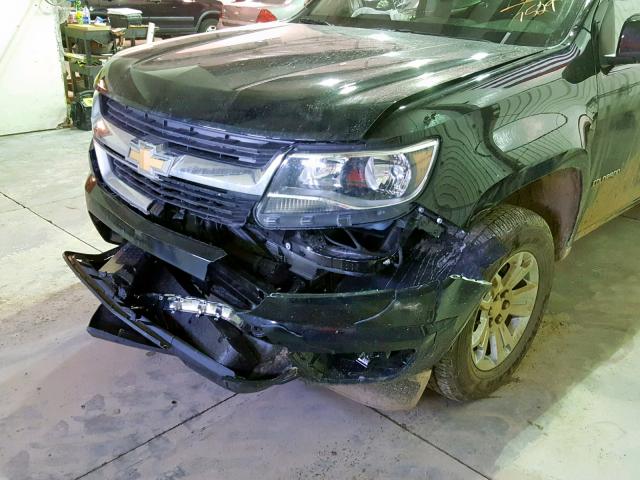 1GCGTCEN1K1117529 - 2019 CHEVROLET COLORADO L BLACK photo 9
