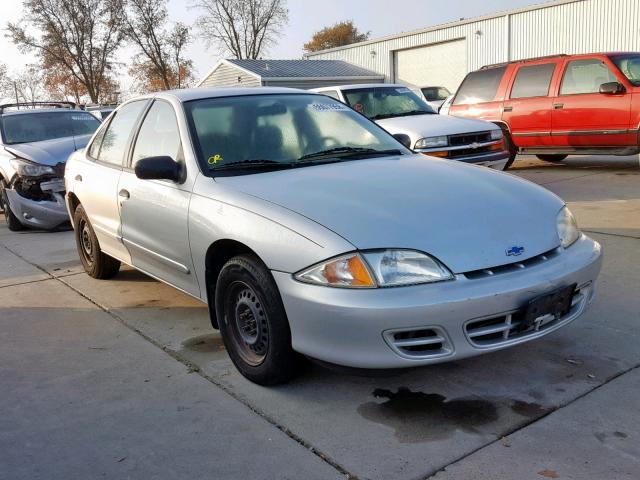 1G1JC524927381276 - 2002 CHEVROLET CAVALIER B GRAY photo 1