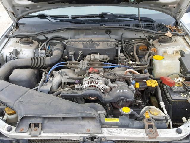 4S3BE625347203399 - 2004 SUBARU LEGACY L S SILVER photo 7