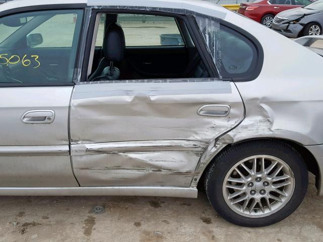 4S3BE625347203399 - 2004 SUBARU LEGACY L S SILVER photo 9