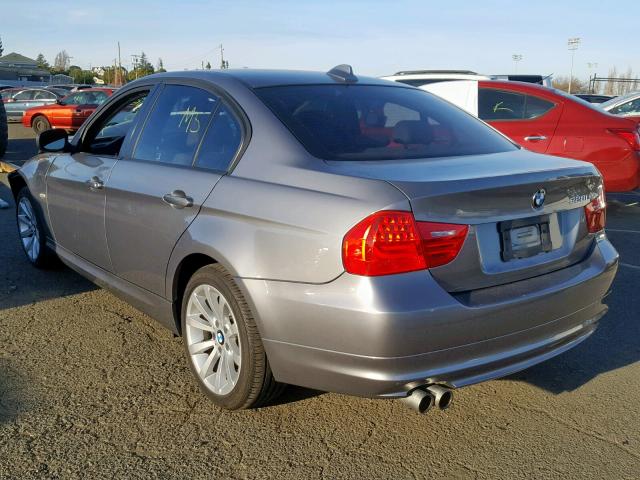 WBAPH5G53BNM73576 - 2011 BMW 328 I SULE GRAY photo 3