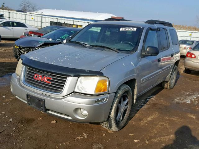 1GKET16S446129863 - 2004 GMC ENVOY XL SILVER photo 2