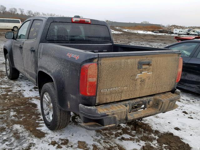 1GCGTCEN0J1317879 - 2018 CHEVROLET COLORADO L BLACK photo 3