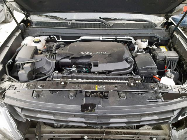 1GCGTCEN0J1317879 - 2018 CHEVROLET COLORADO L BLACK photo 7