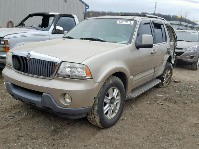 5LMEU68H84ZJ19173 - 2004 LINCOLN AVIATOR 棕色 照片 2