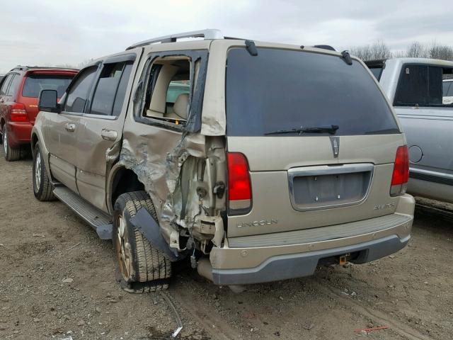 5LMEU68H84ZJ19173 - 2004 LINCOLN AVIATOR 棕色 照片 3