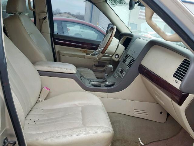 5LMEU68H84ZJ19173 - 2004 LINCOLN AVIATOR 棕色 照片 5