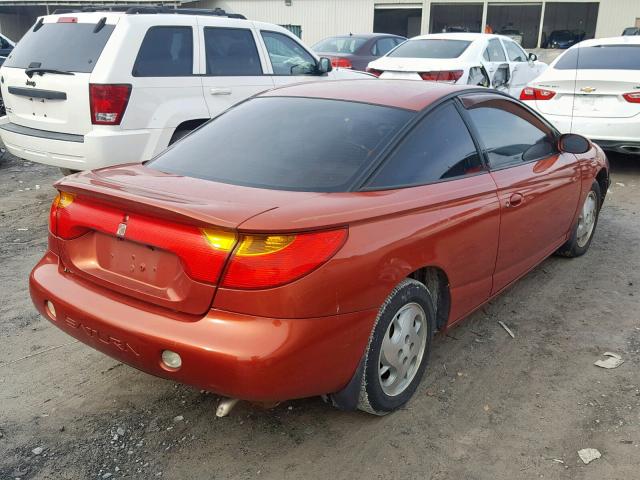 1G8ZR12742Z220845 - 2002 SATURN SC2 ORANGE photo 4